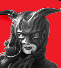 Load image into Gallery viewer, Maskelle Goat Mask in Black