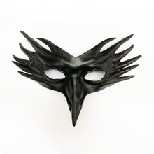 Load image into Gallery viewer, Maskelle Bird Mask in Black