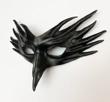 Load image into Gallery viewer, Maskelle Bird Mask in Black