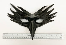Load image into Gallery viewer, Maskelle Bird Mask in Black