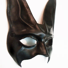 Load image into Gallery viewer, Maskelle Rabbit Mask in Black