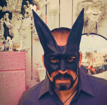 Load image into Gallery viewer, Maskelle Rabbit Mask in Black