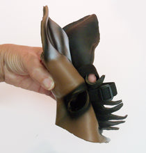 Load image into Gallery viewer, Maskelle Wolf Mask in Brown