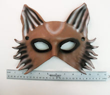 Load image into Gallery viewer, Maskelle Wolf Mask in Brown