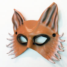 Load image into Gallery viewer, Maskelle Fox Mask for Halloween masquerade costume side angle view