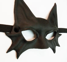 Load image into Gallery viewer, Maskelle Black Cat Mask