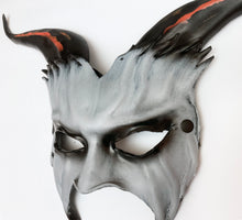 Load image into Gallery viewer, Maskelle Goat Mask in Grey