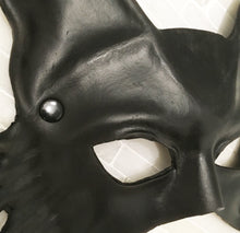 Load image into Gallery viewer, Maskelle Wolf Dog Mask in Black