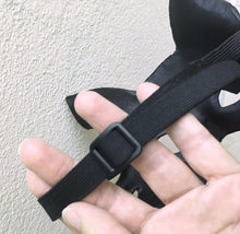 Load image into Gallery viewer, Maskelle Fox Mask for Halloween masquerade costume close up of buckle and elastic straps