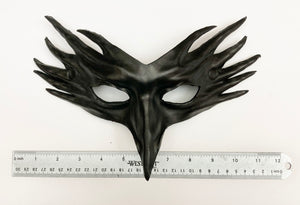 Maskelle Bird Mask in Black