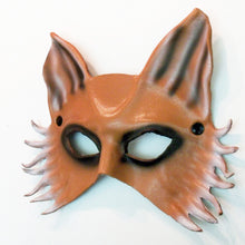 Load image into Gallery viewer, Maskelle Fox Mask for Halloween masquerade costume side angle view

