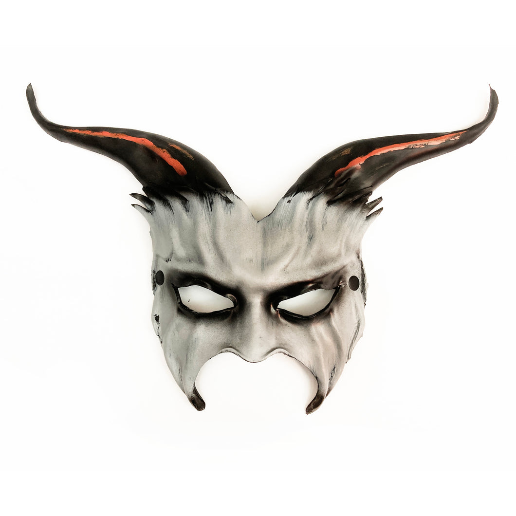 Maskelle Goat Mask in Grey