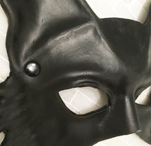 Load image into Gallery viewer, Maskelle Wolf Dog Mask in Black
